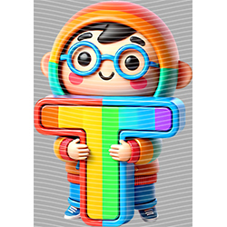 Cartoon letters-CL 557